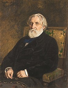 Russian novelist Ivan Turgenev