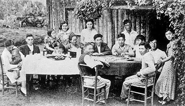 Japanese family living in Brazil