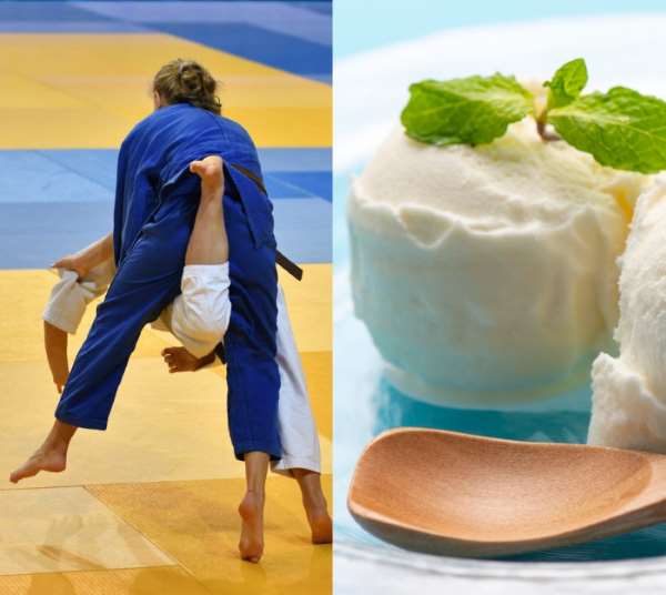 Judo and ice cream