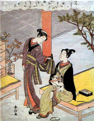 Kasamori Osen Painting