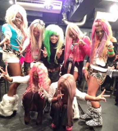 Krys Suzuki as a Gyaru