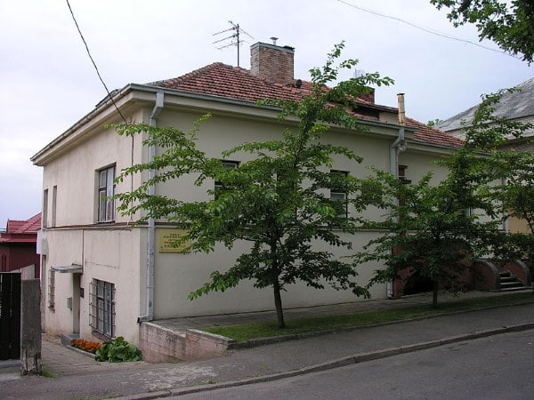 The residence of the Japanese legation to Lithuania, in the city of Kaunas.