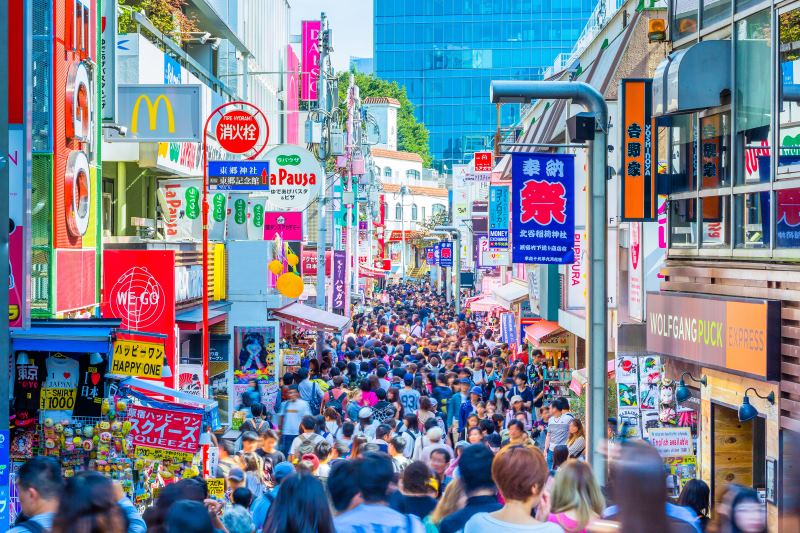 Takeshita Street in Harajuku