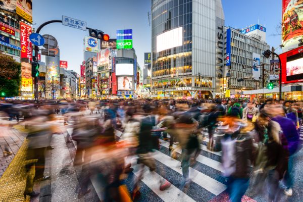 People in Shibuya