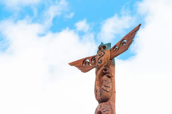 Ainu totem pole