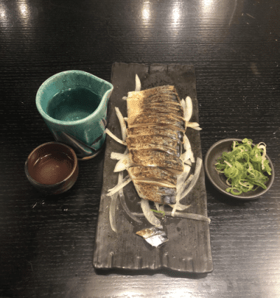 aburi-shimesaba (炙り〆鯖)