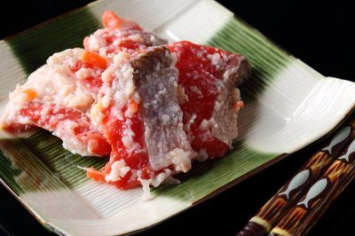 narezushi, or fermented sushi. 
