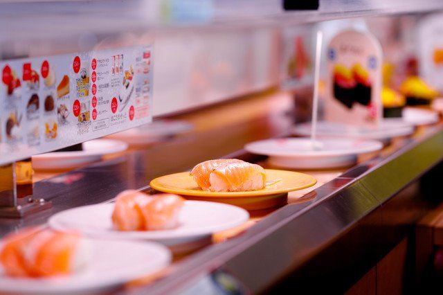 Conveyor belt sushi