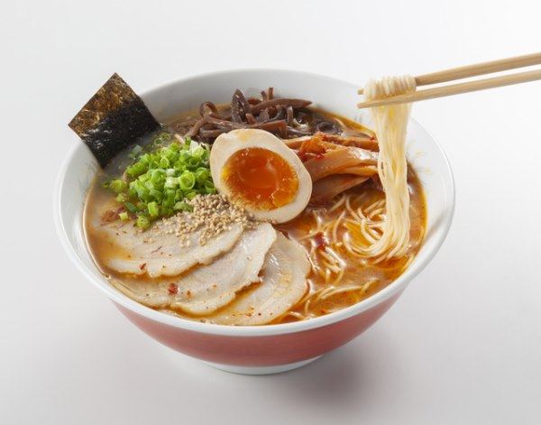 Ramen in a bowl
