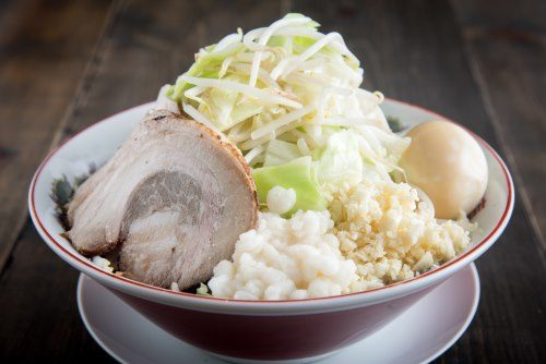 Jiro style ramen in Japan. 
