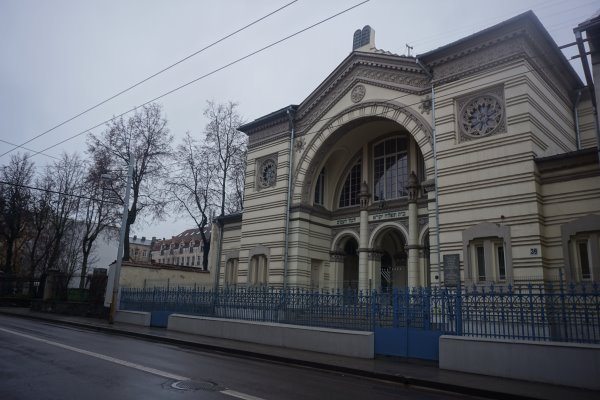 The only remaining synagogue in the Lithuanian capital of Vilnius.