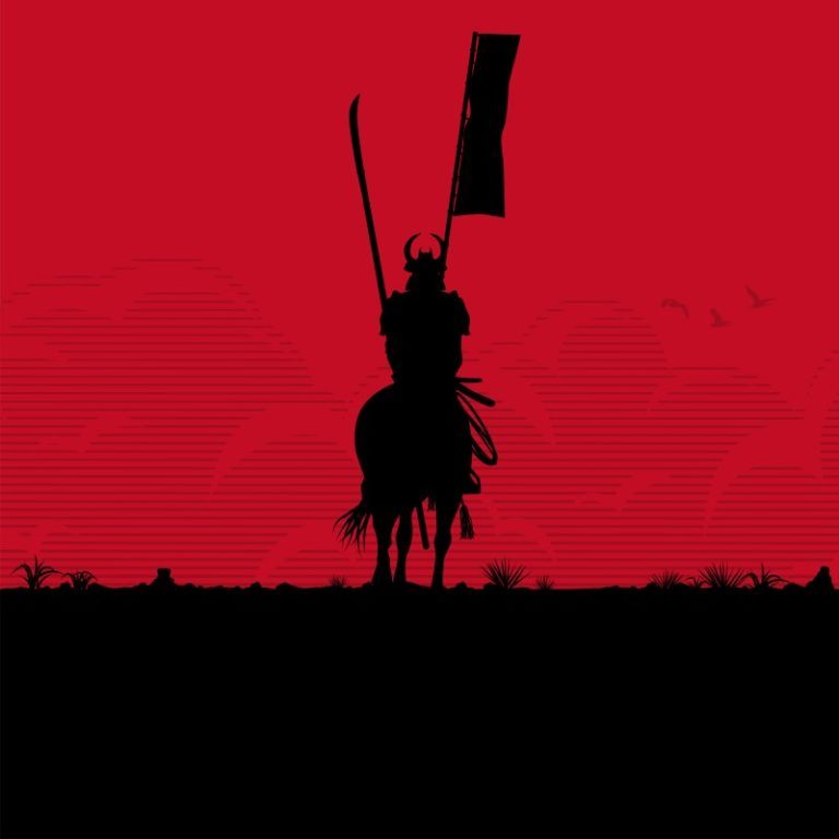 Samurai on horeback