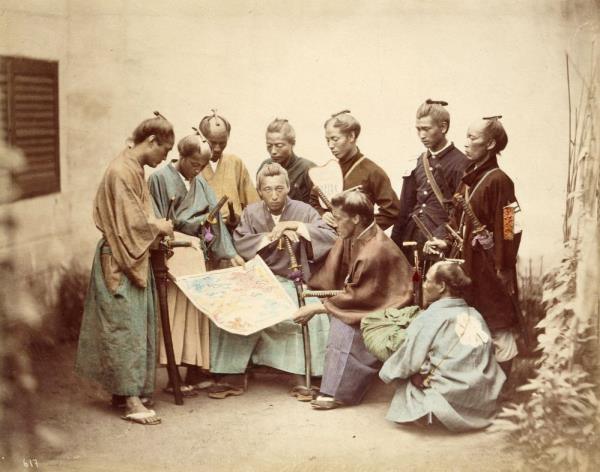 Samurai who fought in the Boshin War. 
