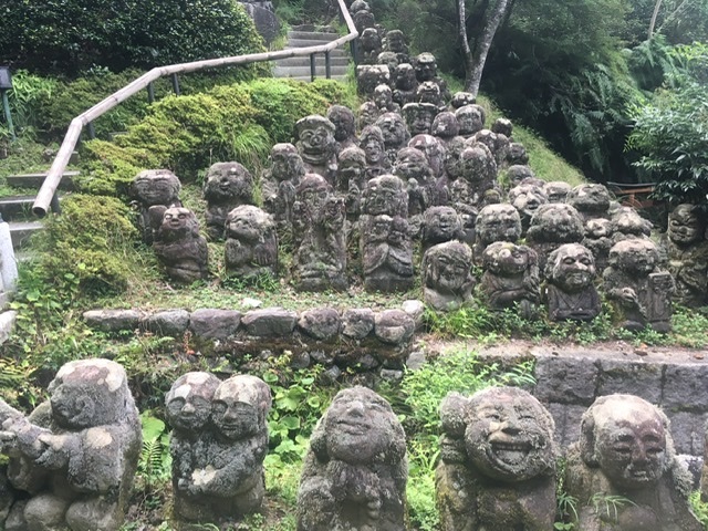 Otagi Nenbutsuji Temple statues