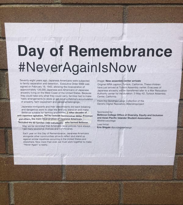 Day of Remembrance placard