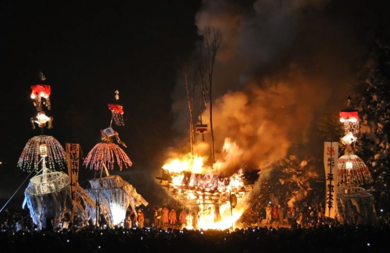 Dosojin Matsuri (Fire Festival)