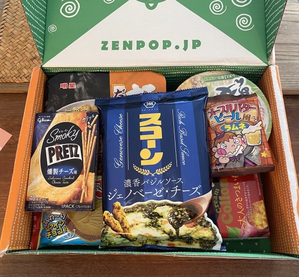 ZenPop box - contents