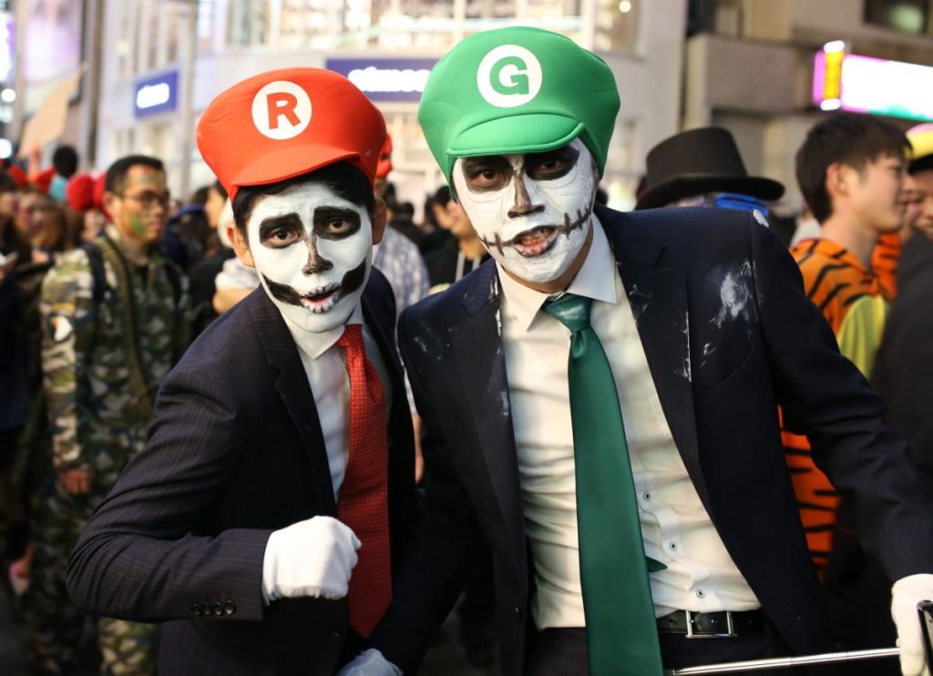 Halloween in Shibuya