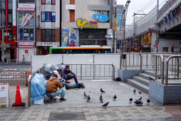 Homeless in Tokyo (Ueno)