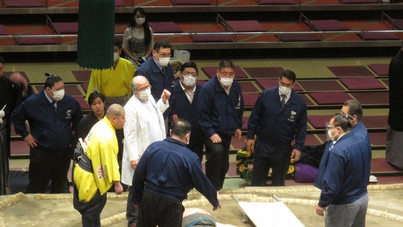 Sumo Wrestler Injury