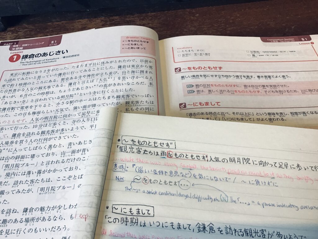 Studying with the reading comprehension guide