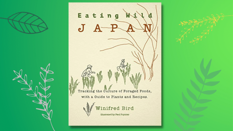 The cover for Winifred Bird's Eating Wild Japan