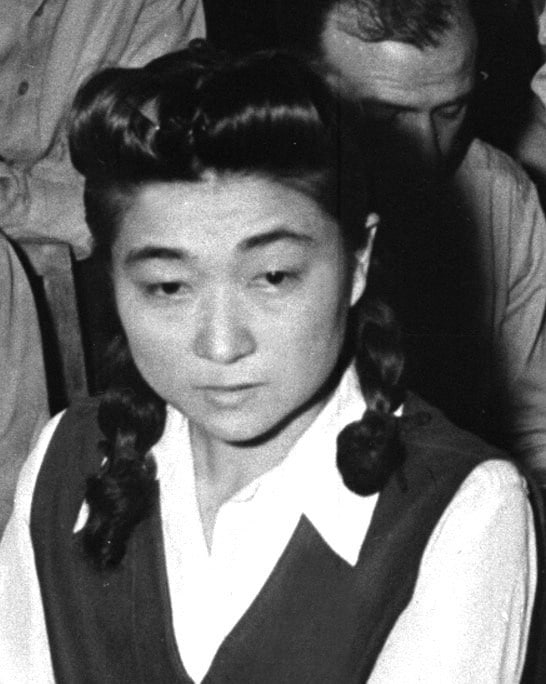 Iva Toguri D'Aquino, in September 1945. 