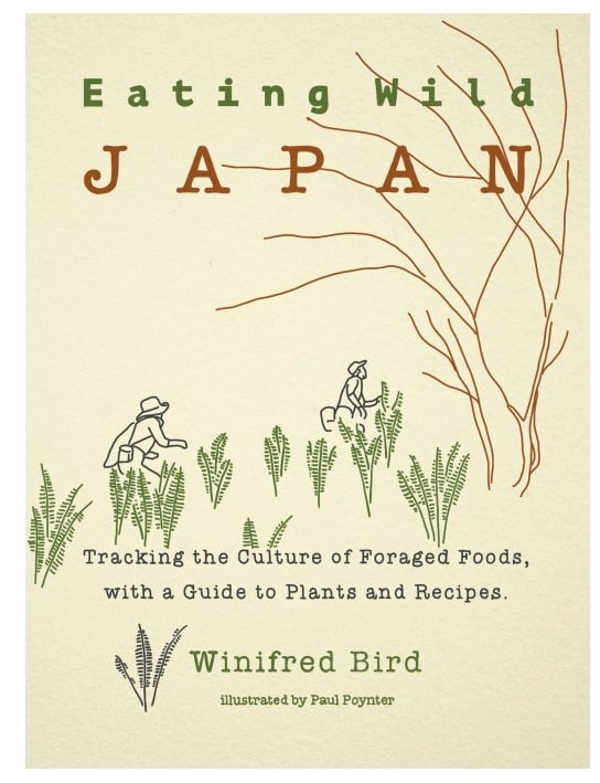 The cover of Eating Wild Japan, by Winifred Bird.