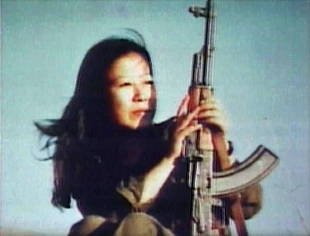 Shigenobu Fusako, leader of the international Japanese Red Army. Coed Revolution briefly focuses on the topic of this infamous revolutionary.