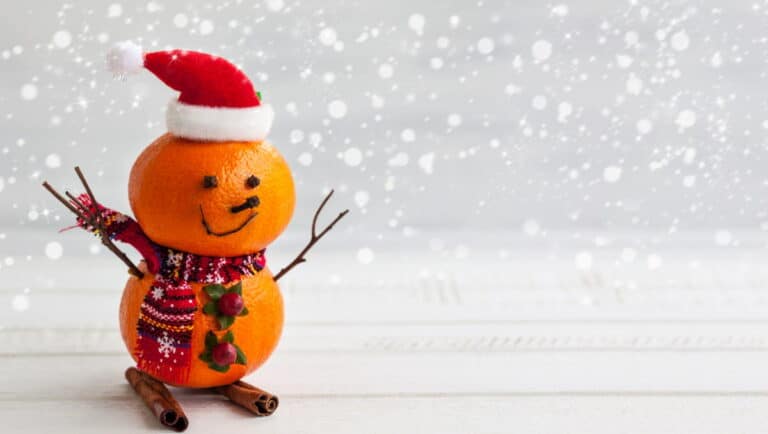 Christmas mandarins
