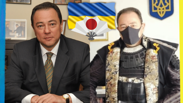 Japanese ambassador to Ukraine in Kyiv
