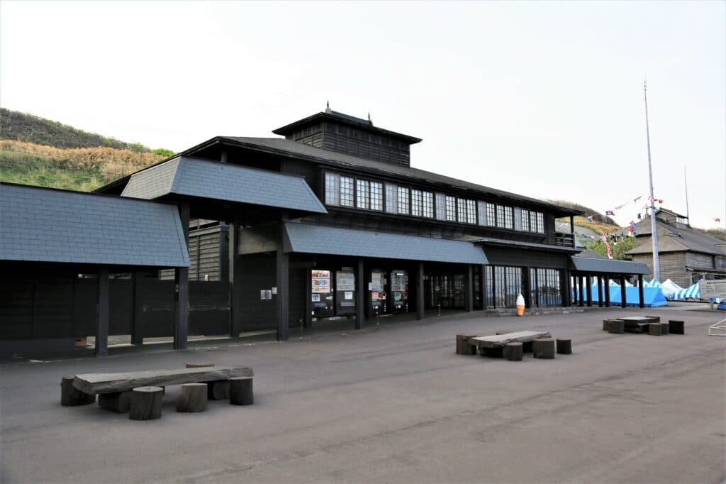 A michi no eki in Obira, Hokkaido.