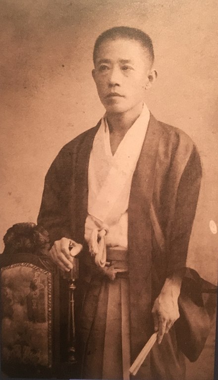 Usui Rokuro in his later years, 1907. 