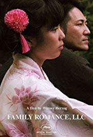 Werner Herzog's 2019 film Family Romance, LLC., portrays a rental family.