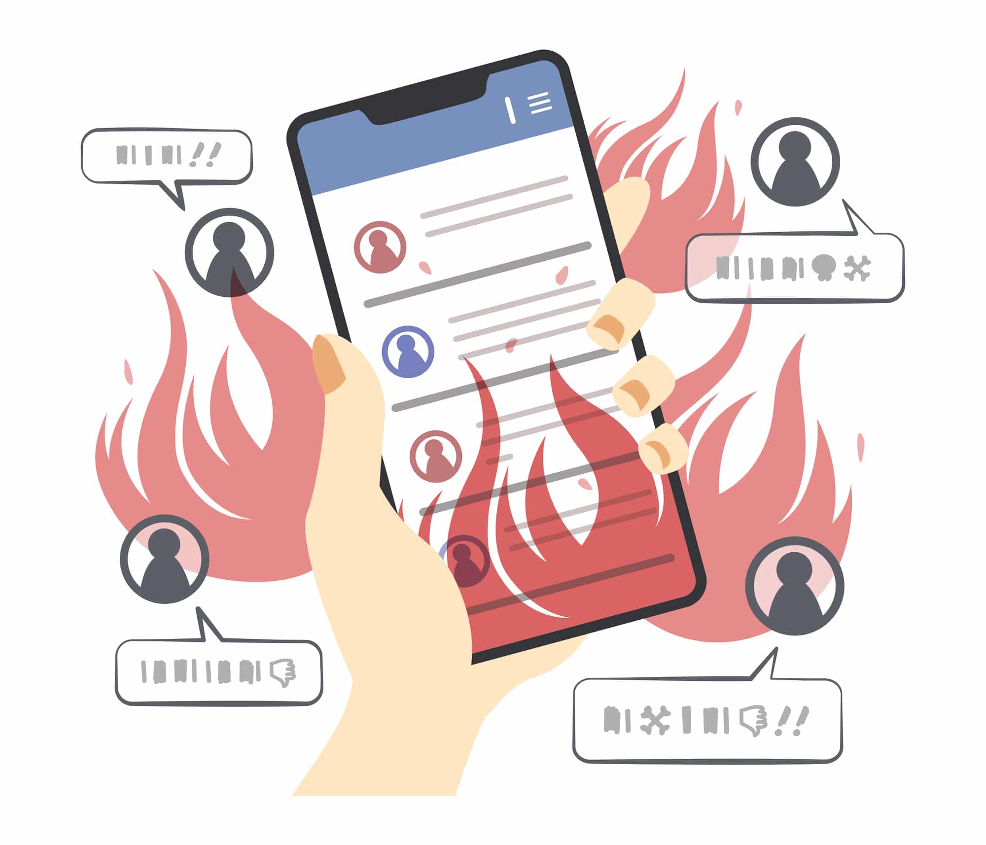 Social media backlack