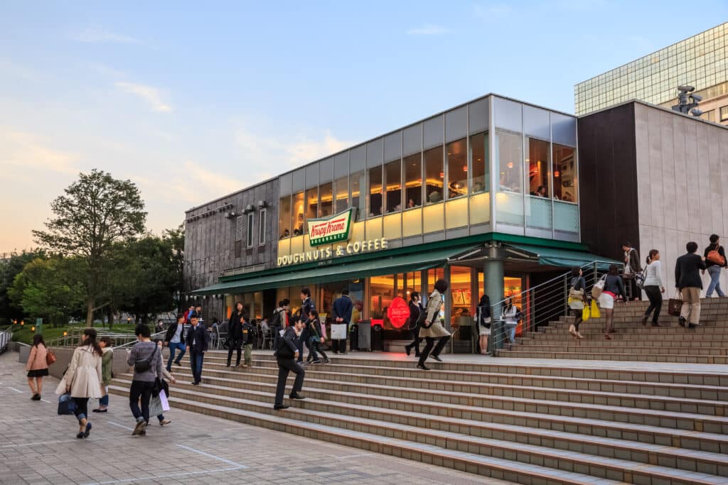 Krispy Kreme in Tokyo