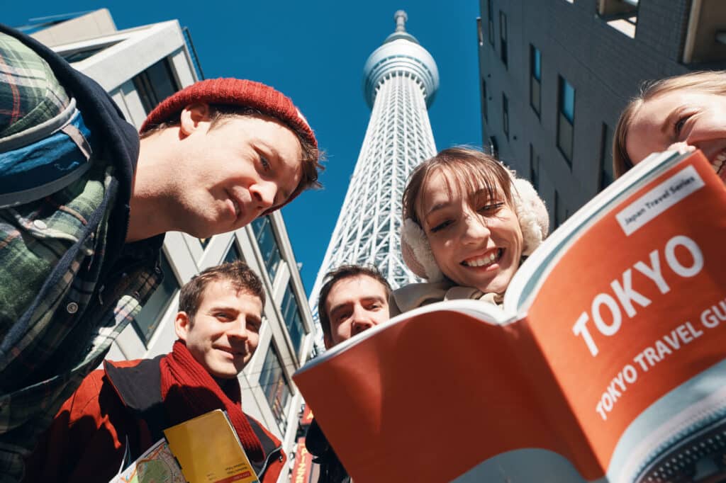 Japan tourists