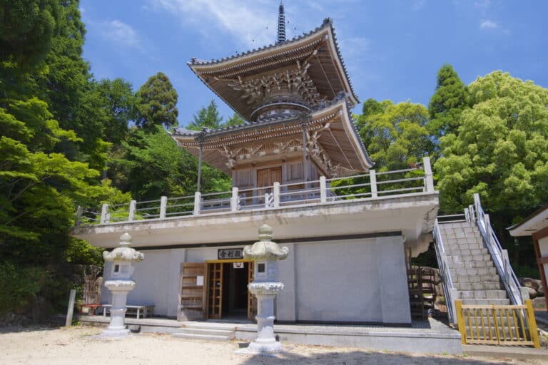 Jurinji Buddhist Temple in Hyogo Prefecture