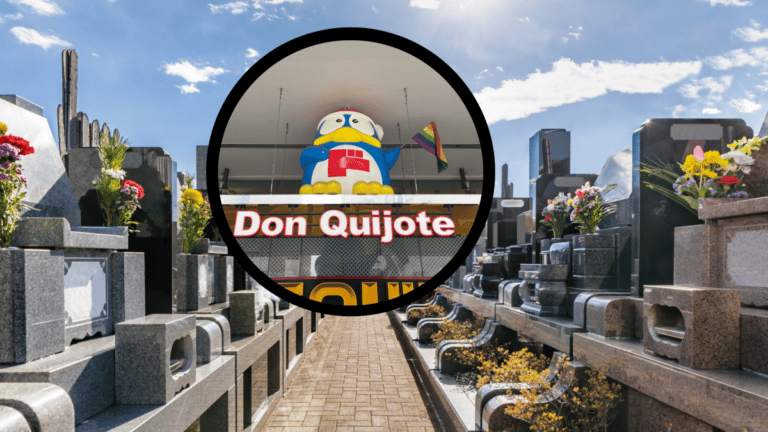 Donpen at his grave