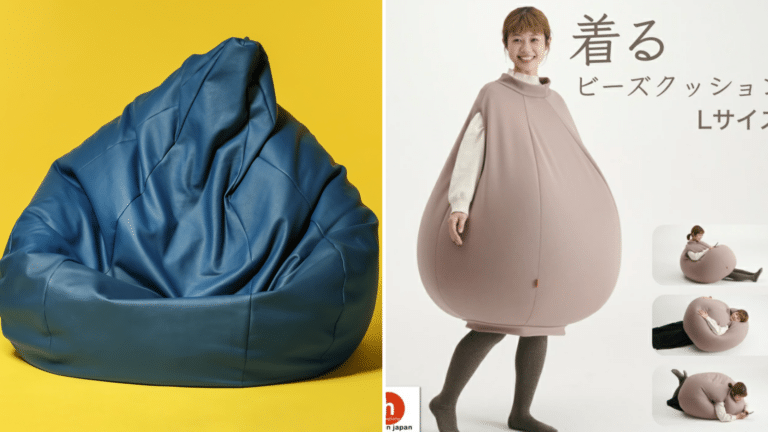 Wearable beanbag