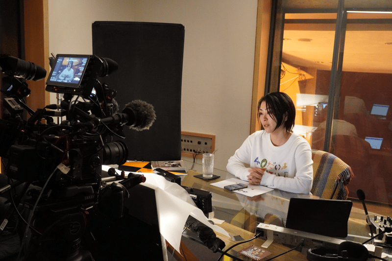 Utada Hikaru during livestream