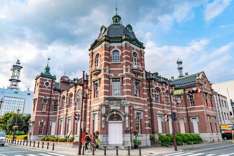 Iwate Bank brick building