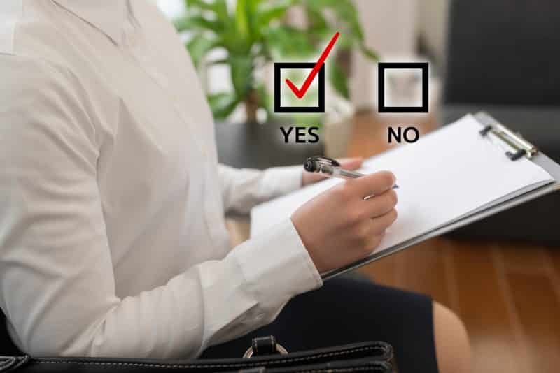 Woman signing a contract - Japan's new AV law
