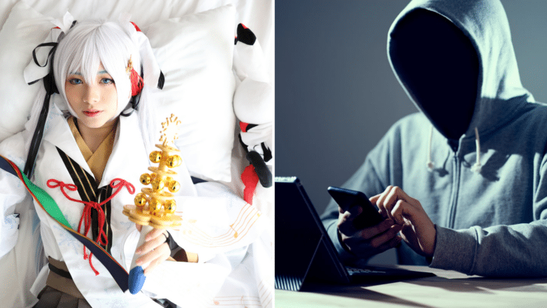 Japanese cosplay costume stolen and resold on scam marketplace