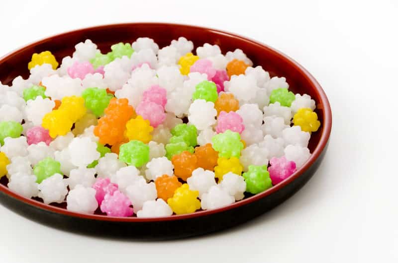 Konpeito (金平糖), a type of dagashi