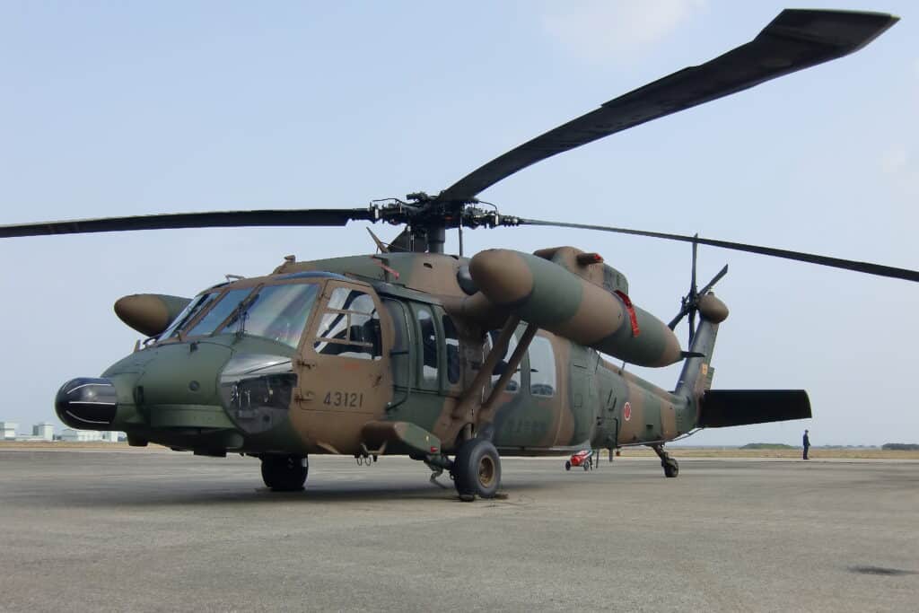 UH-60JA helicopter - SDF helicopter crash