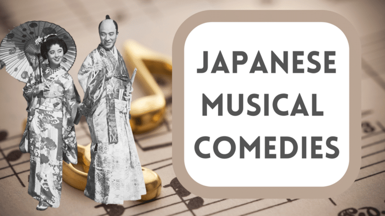 Japanese musical comedies