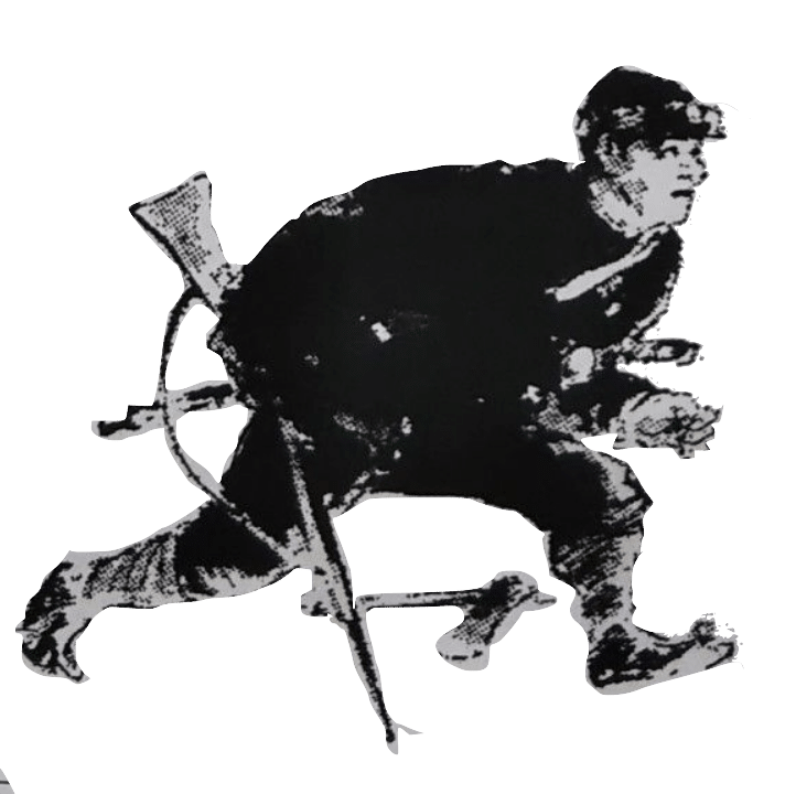 Toi Mutsuo drawn in his outfit during the Tsuyama Massacre.