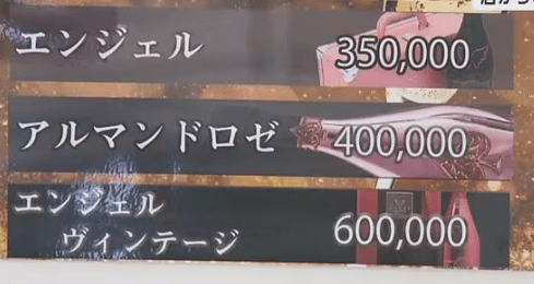 Men's concept cafe META - menu pricing