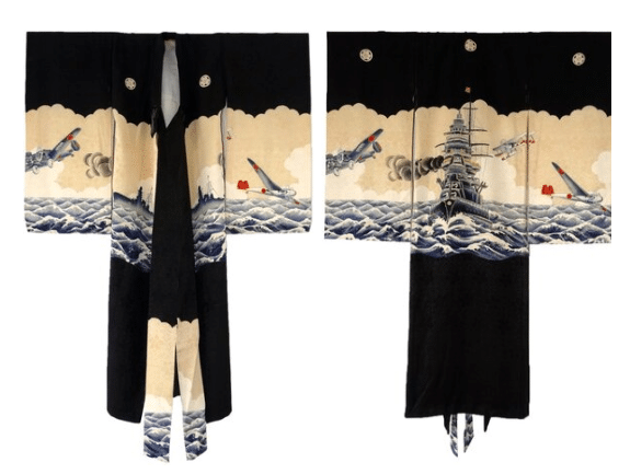 Boy's propaganda kimono